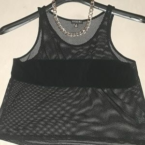 Mesh Black Shirt